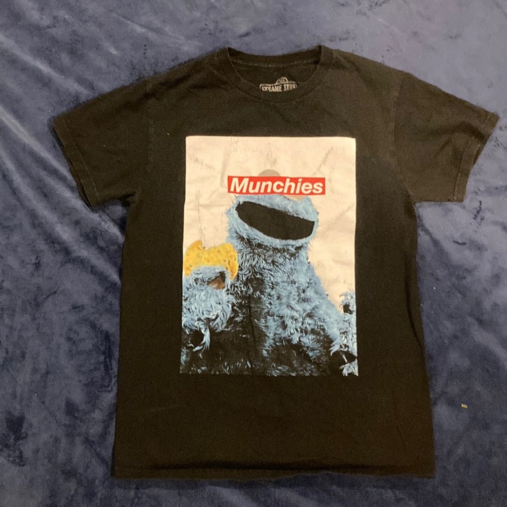 Black Sesame Seed Munchies Shirt Size- Small
